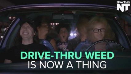 This Drive-Thru Lets People Buy Weed Right From Their Cars