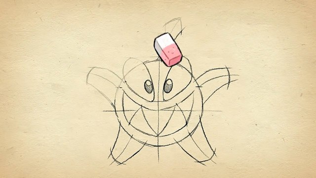 Как нарисовать Буку. Приключения Ам Няма (Cut the Rope)