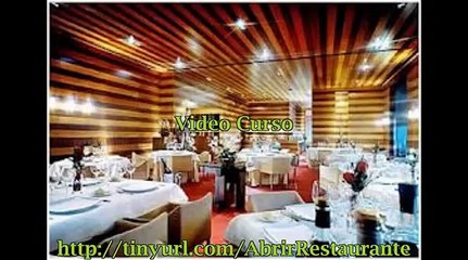 Como Abrir Un Restaurante Bar