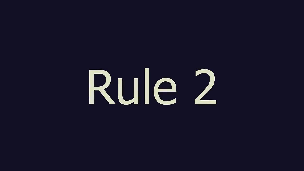 Rule 2 meaning and pronunciation