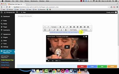 How To Edit Text In WP Lead Plus