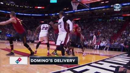 Miami Heat Vs Atlanta Hawks 105-87 01-02-2016