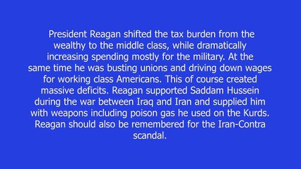 President Reagan meaning and pronunciation