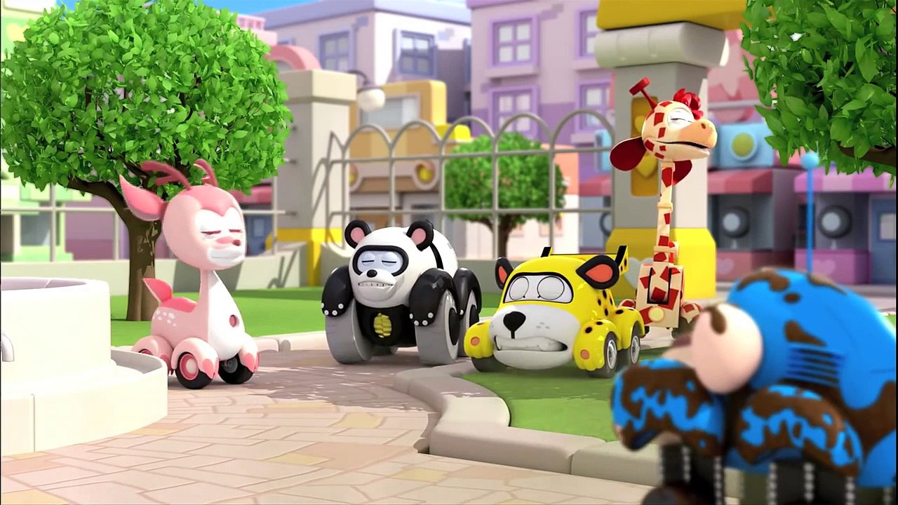 브루미즈_시즌2_8화_ 번지 목욕시키기 / 번지야! 우리 씻고놀자!!