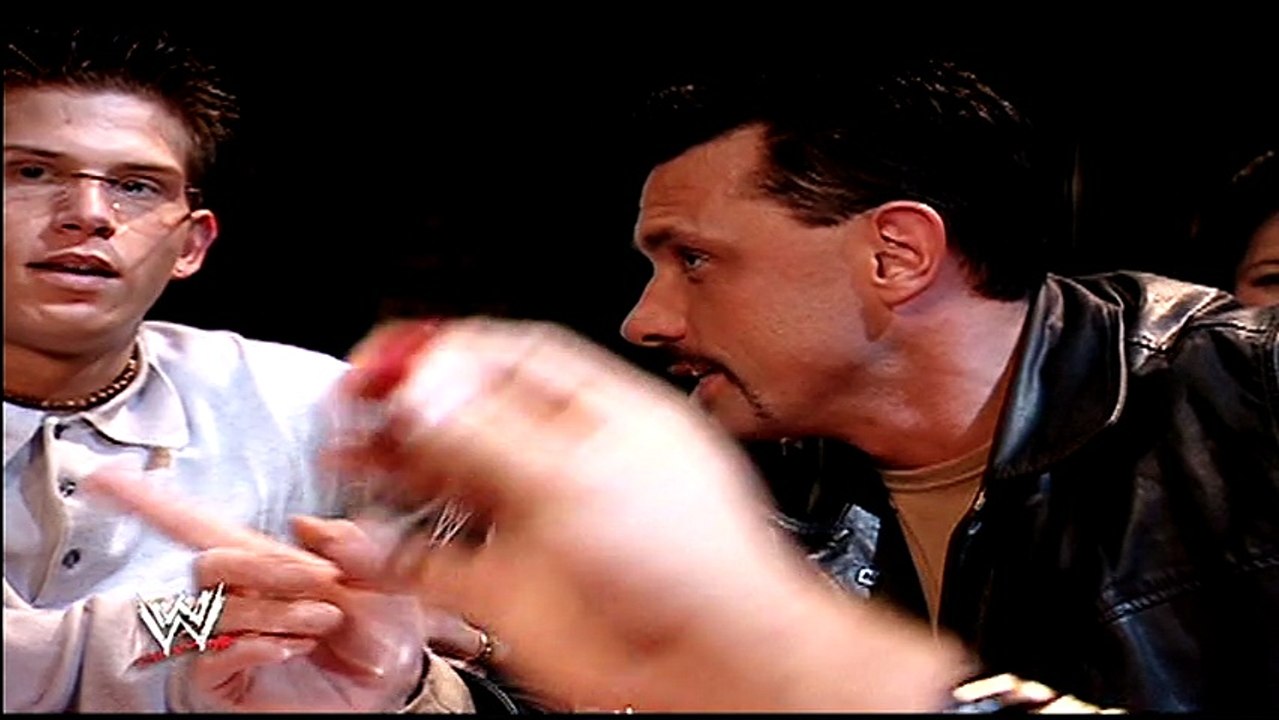 Raw 10th Anniversary - Josh  Matthews interviews TAZZ and Michael Cole