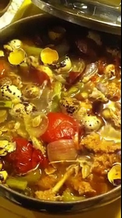 Quail Eggshell Bone Broth