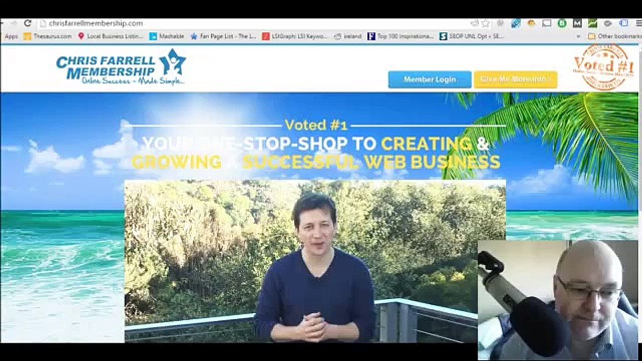 Chris Farrell Membership. Learn how to with  Chris Farrell