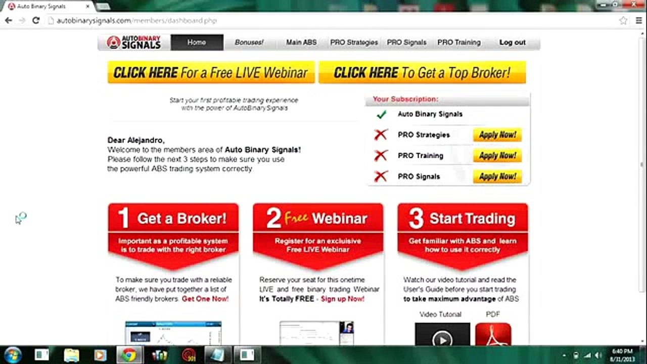 GET Auto Binary Signals Members