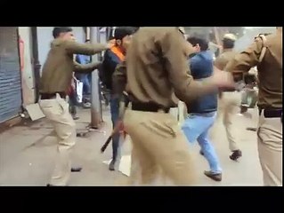 delhi police justice for rohith protest