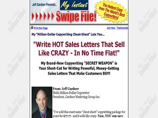 My Instant Swipe File