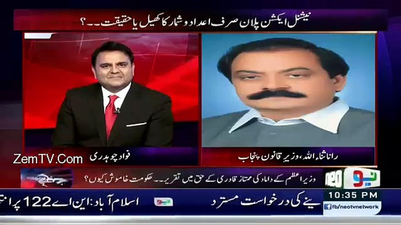 What Rana Sanaullah Says About Capt Safdar