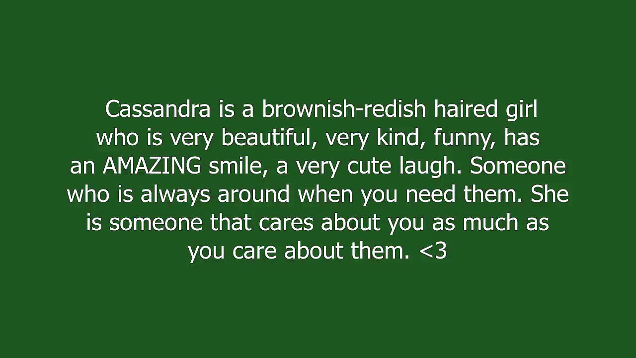 Cassandra meaning and pronunciation