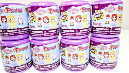 8 Sofia The First Fashems Disney Princess NEW Blind Capsule Surprise Eggs Squishy Toys by DCTC