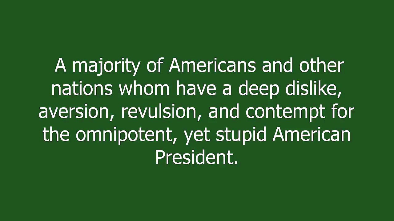bush hater meaning and pronunciation