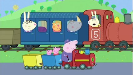 Peppa Pig Season 4 Episode 20 Grandpa Pig\'s Train to the Rescue