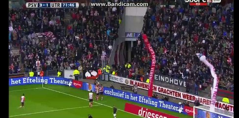 PSV Eindhoven 3-1 Utrecht - Eredivisie  Luuk De Jong Amaizing Voley Goal  08.11.2015