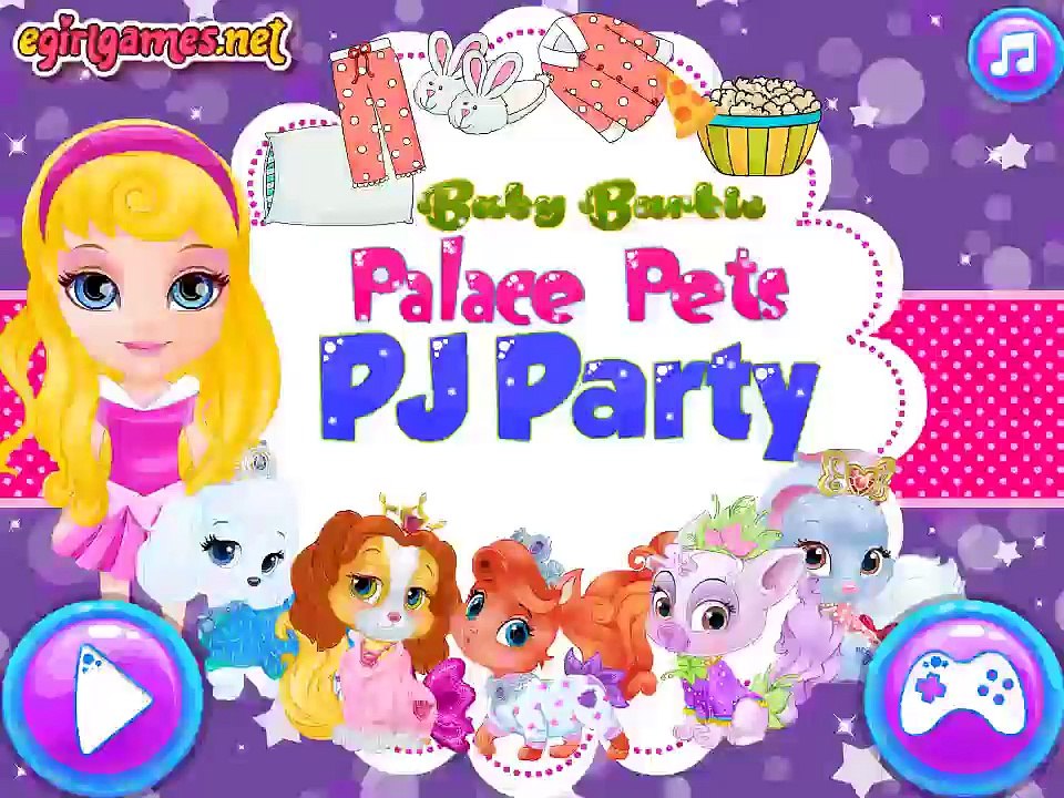 Baby Barbie Palace Pets Pj Party Best Baby Games For Kids
