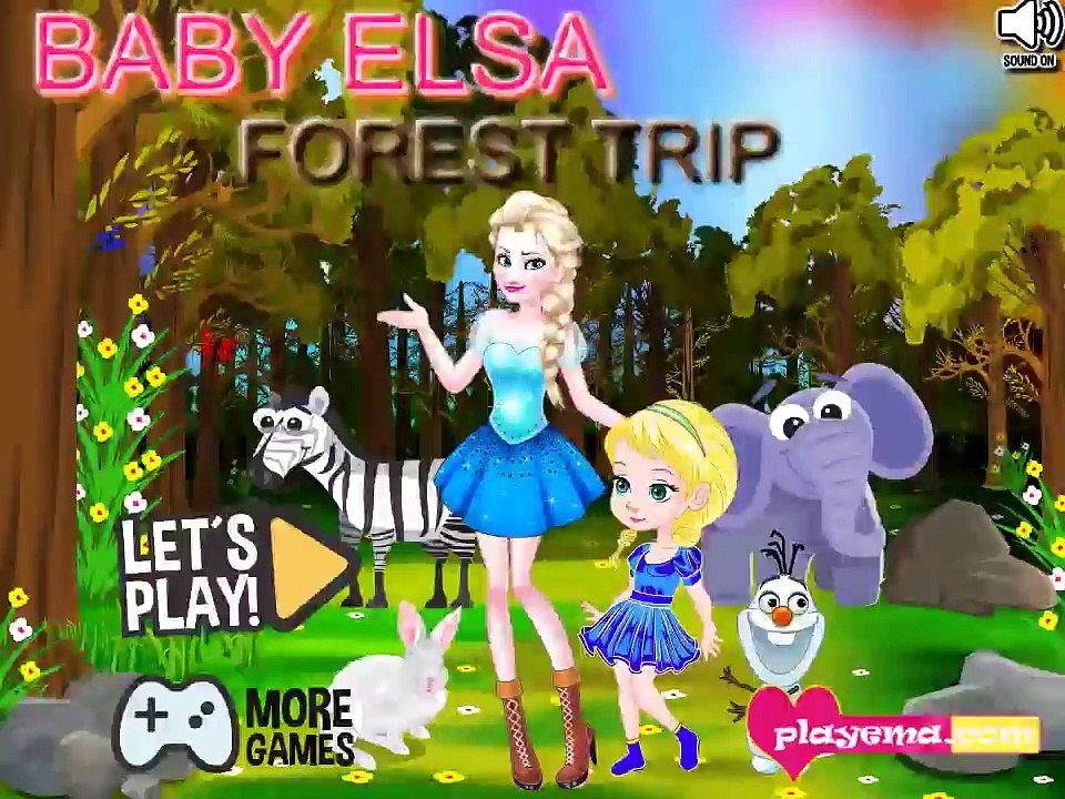Baby Elsa Forest Trip Disney princess Frozen Best Baby Games For Girls