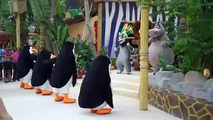 Characters from Madagascar at Universal Studios Singapore