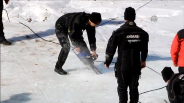 Çoruh Nehri'ne Düşen Çocuğu Arama Çalışmaları