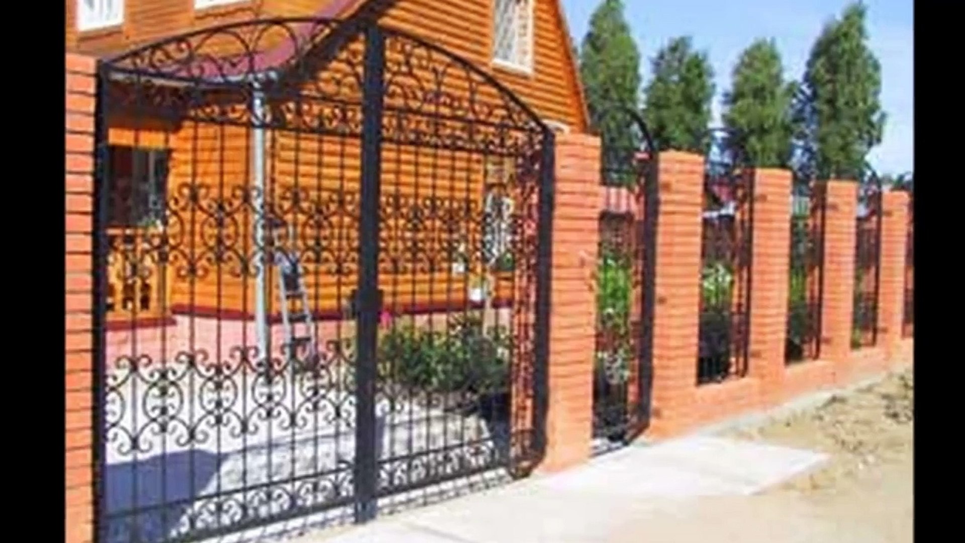 ⁣Ворота для дачи