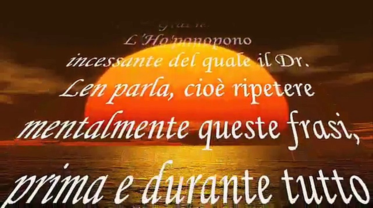 Guarisci te stesso (Hooponopono) 1/2