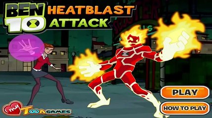 Ben 10 Heatblast Attack-Ben10 Games
