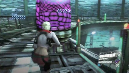 RESIDENT EVIL 6 [HD] - THE MERCENARIES - SHERRY (COSTUME 2) DUO - CREATURE WORKSHOP (S RANK!)