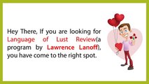 Language Of Lust Review - What You Need To Before Buying ?