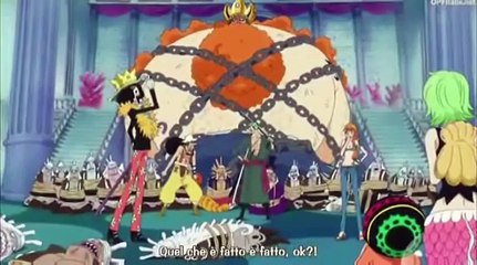 ONE PIECE - Zoro, Nami e Brook fanno incazzare Usopp