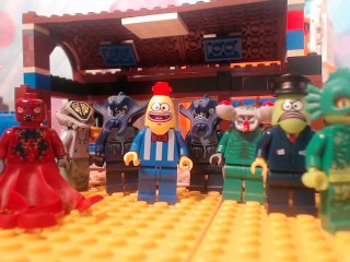 lego spongebob sandy spongebob and the worm