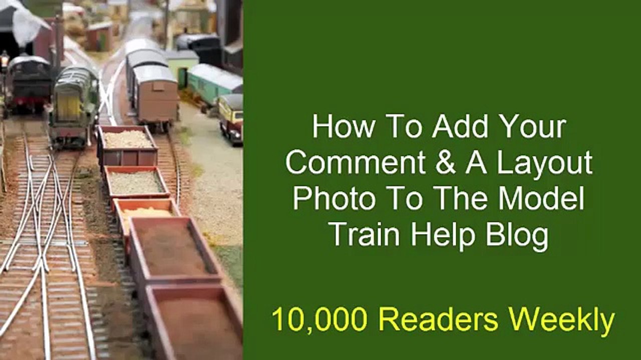 How To Use The Model Train Help Blog