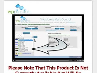 WP Pipeline Demo: Wordpress Mass Control!!