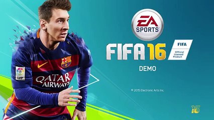 PS4 FIFA 16 DEMO Real Madrid v.s. Barcelona (Latest Sport)