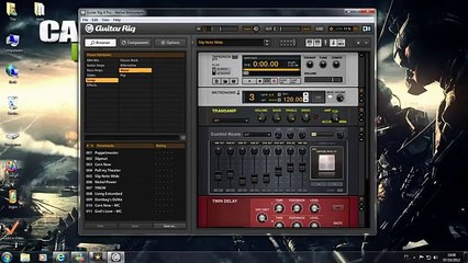 Sonar 8 + Wavepad + Guitar Rig 4