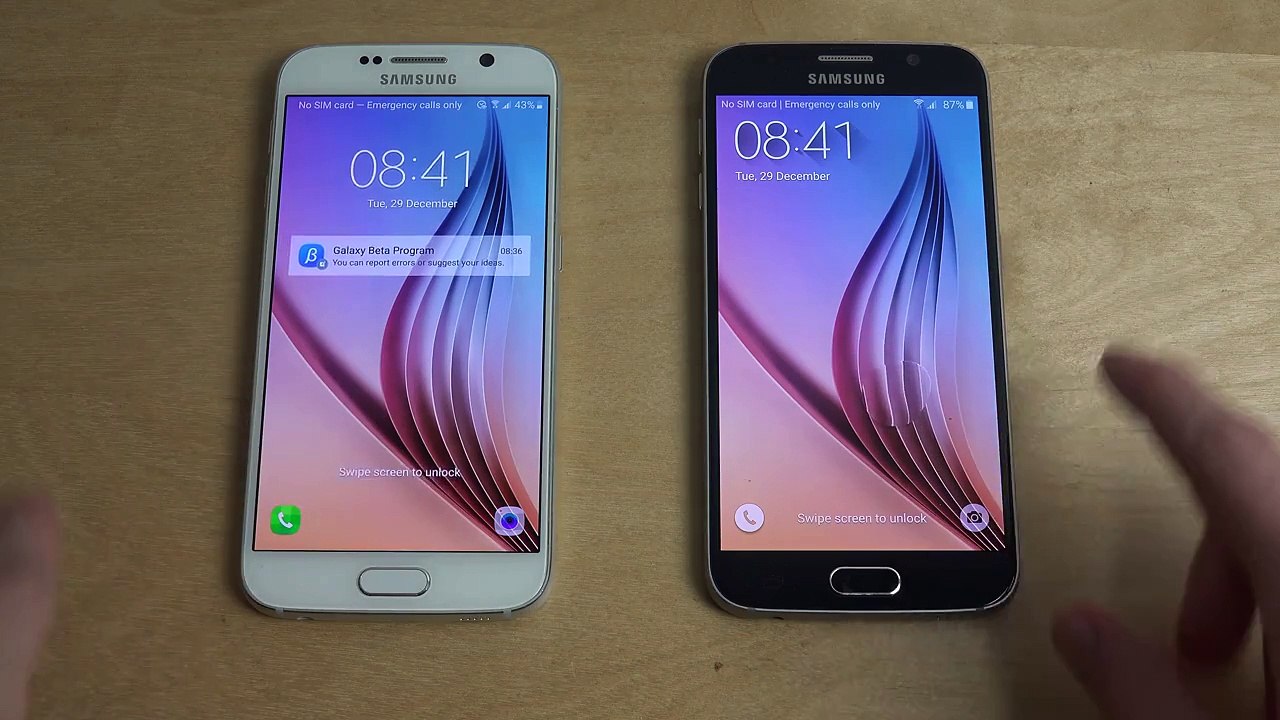 Samsung Galaxy S6 Android 6.0 Beta vs. Samsung Galaxy S6 Android 5.1.1 Comparison Review!