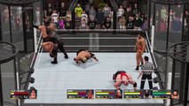 WWE 2K16 - Elimination Chamber Match | PS4 Gameplay