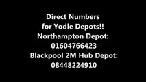 NEW Working Yodel Direct Depot Numbers 2013 !!!! Northampton and Blackpole 2M Hub UK