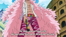 Tóm tắt One Piece tập 662 với tiêu đề Đối mặt! Mũ Rơm và Thiên Dạ Xoa!