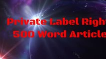 Where To Buy PLR Articles - 4,300 Original and Unique Private Label Rights Articles