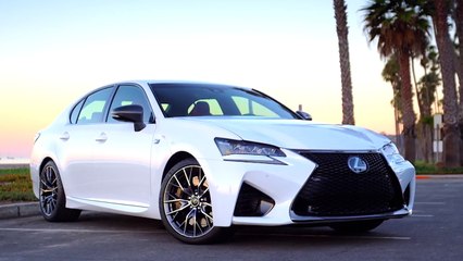 2016 Lexus GS F Driving Footage