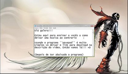 Como deixar uma musica ao contrario usando ''Wavepad''