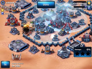 Star Wars: Commander - Strongest Lvl 7 HQ Base Attacked