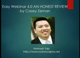Easy Webinar 4.0 by Casey Zeman an Honest Review – Easy Webinar 4.0 VIDEO REVIEW