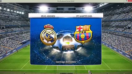 CHAMPIONS LEAGUE TEMPORADA 2016 | Real Madrid CF vs FC Barcelona | Pro Evolution Soccer 2013 (Latest Sport)