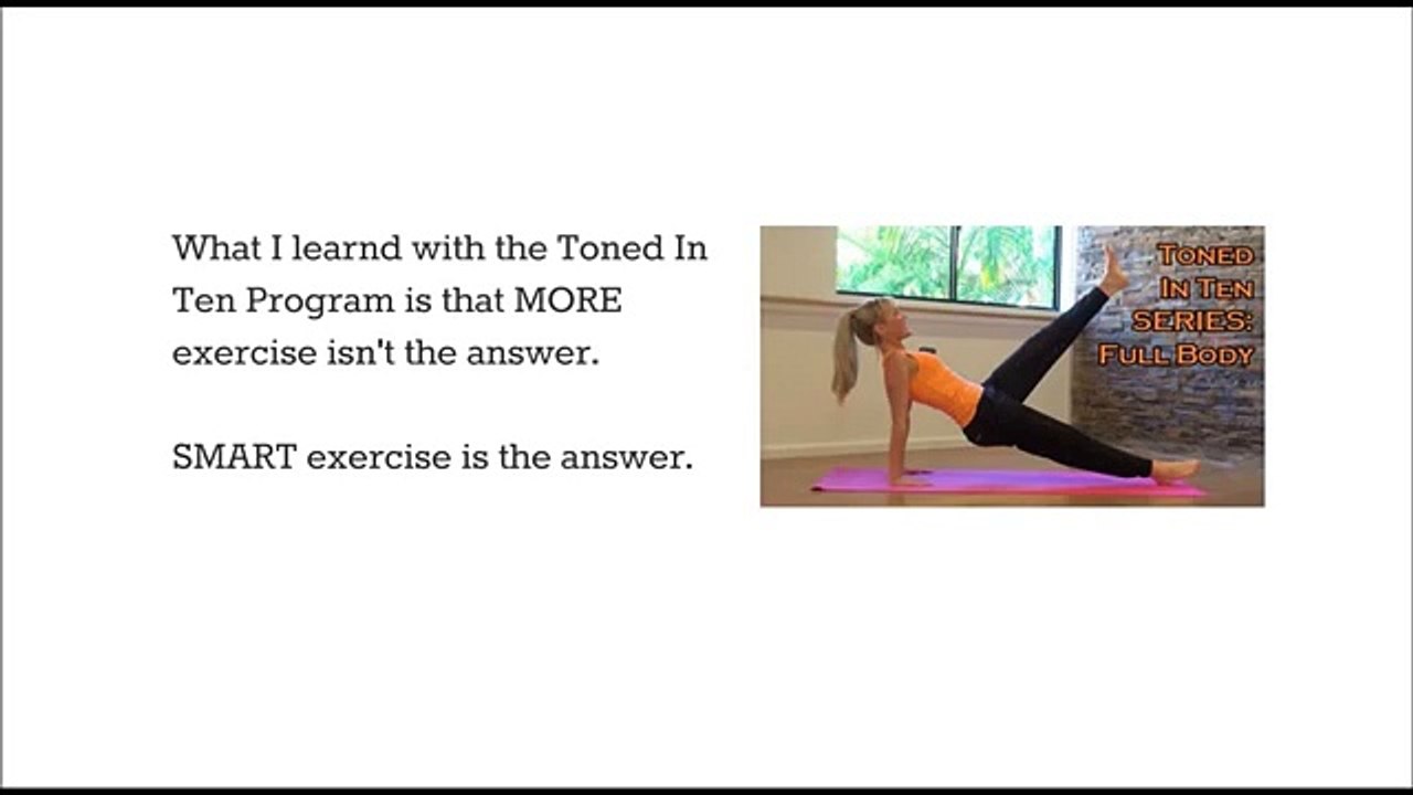 Toned In Ten Erin Nielsen | Amazing Toned In Ten Erin Nielsen