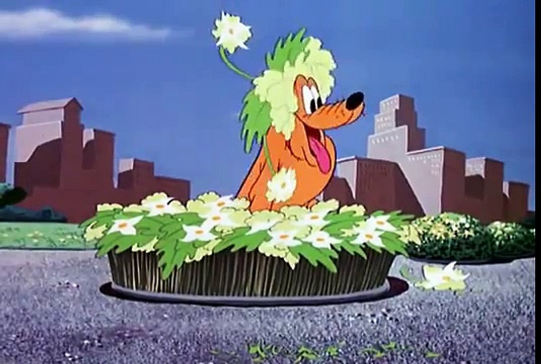 Funny Cartoons  Pluto   Bubble Bee