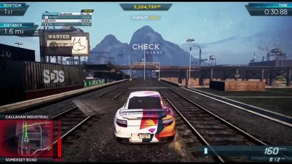 Need for Speed: Most Wanted (2012) Heroes DLC: BMW M3 GTR Most Wanted Event Gameplay