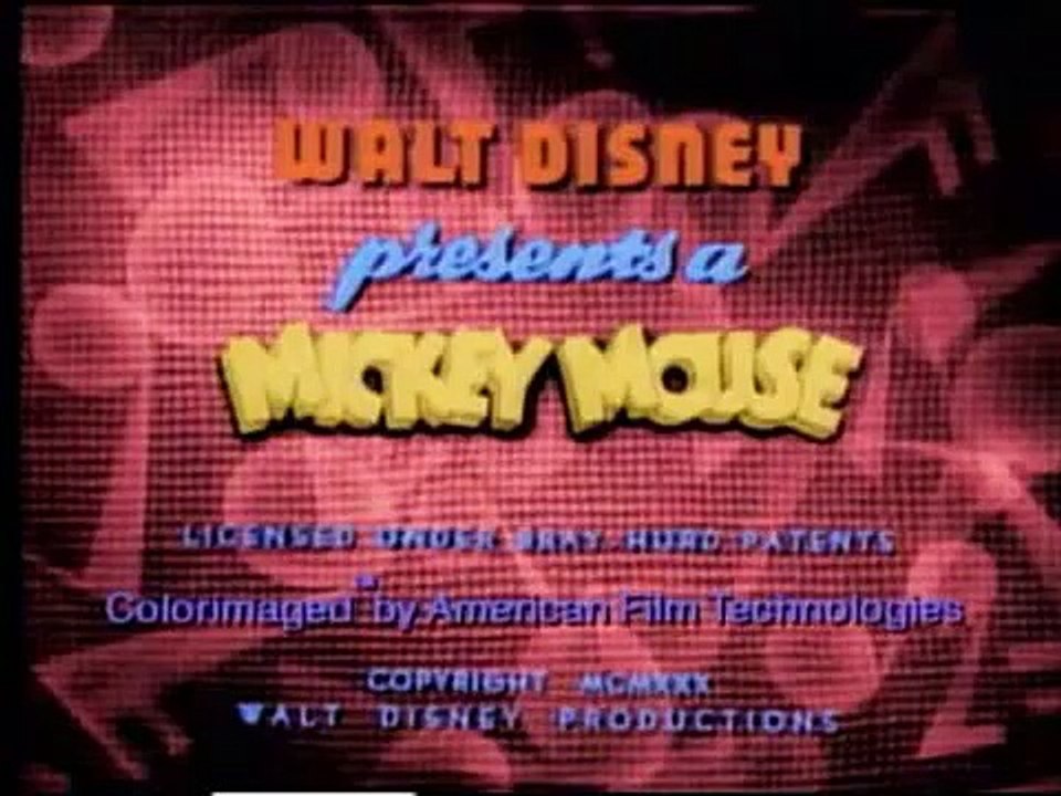 Cartoon Classics  Mickey Mouse   The Chain Gang