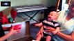 Naughty Dady Demonic Laugh Scares Baby || Funny video scared baby